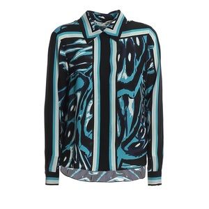 $248 Retail Designer Diane Von Furstenberg Button Down Blouse